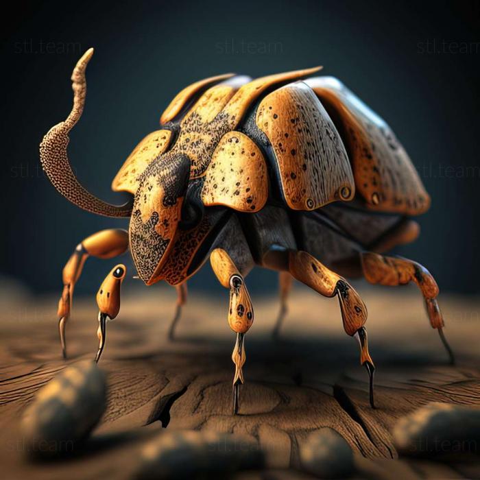 3D model Neoeutrypanus decorus (STL)